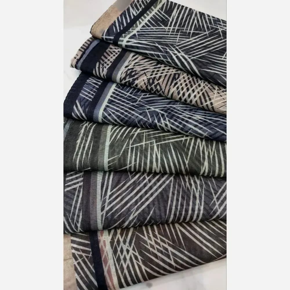 بسته 100 عددی روسری نخی قواره یک متری دوردوخت با ایستایی عالی — تصویر ۷