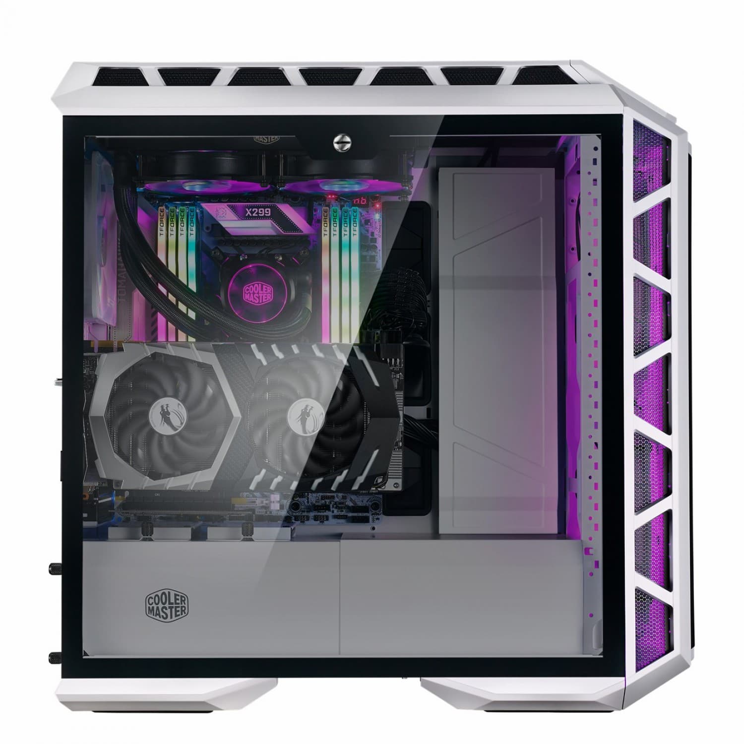 کیس کولر مستر MasterCase H500P MESH WHITE ARGB — تصویر ۷