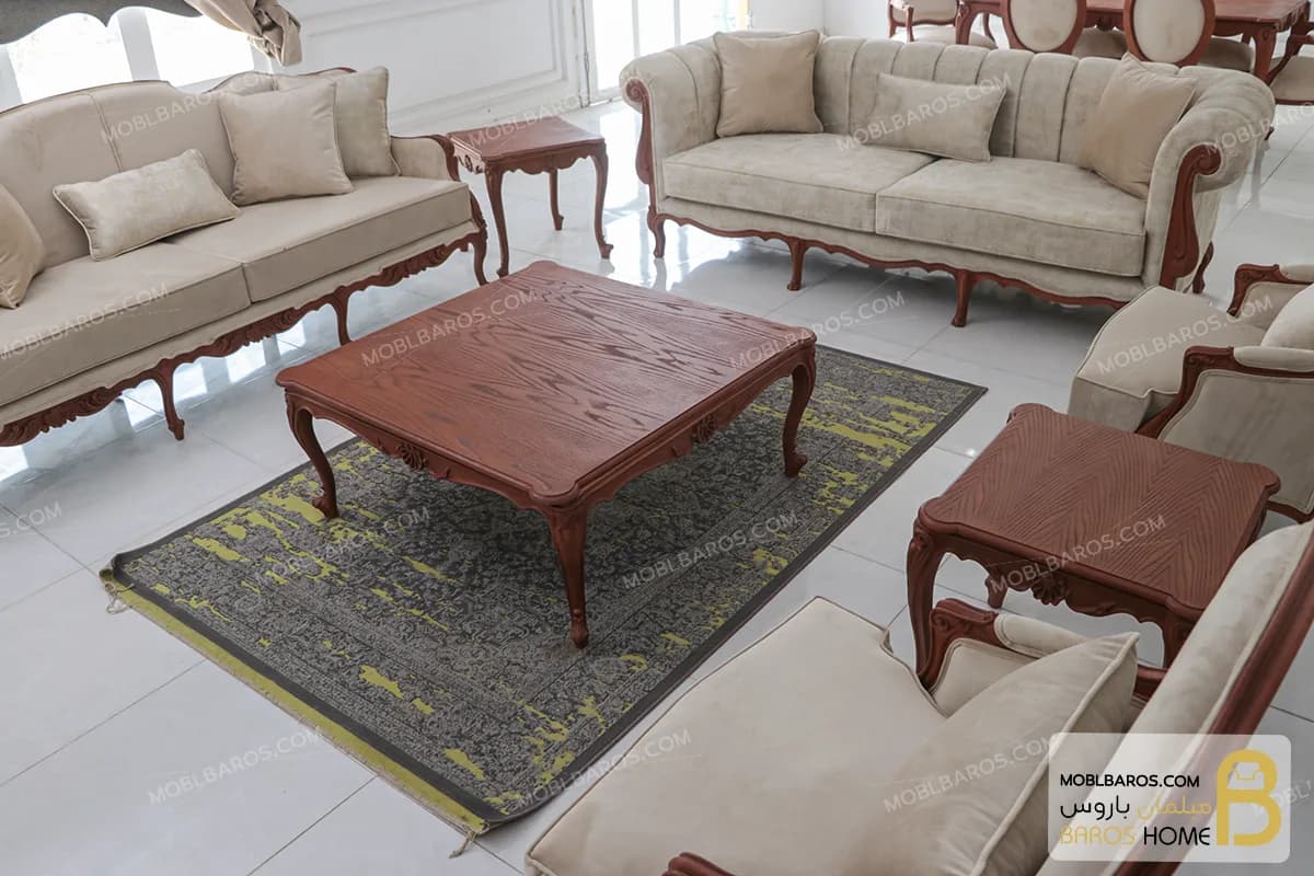 مبل کلاسیک رومینا و چستر نیکا — تصویر ۳