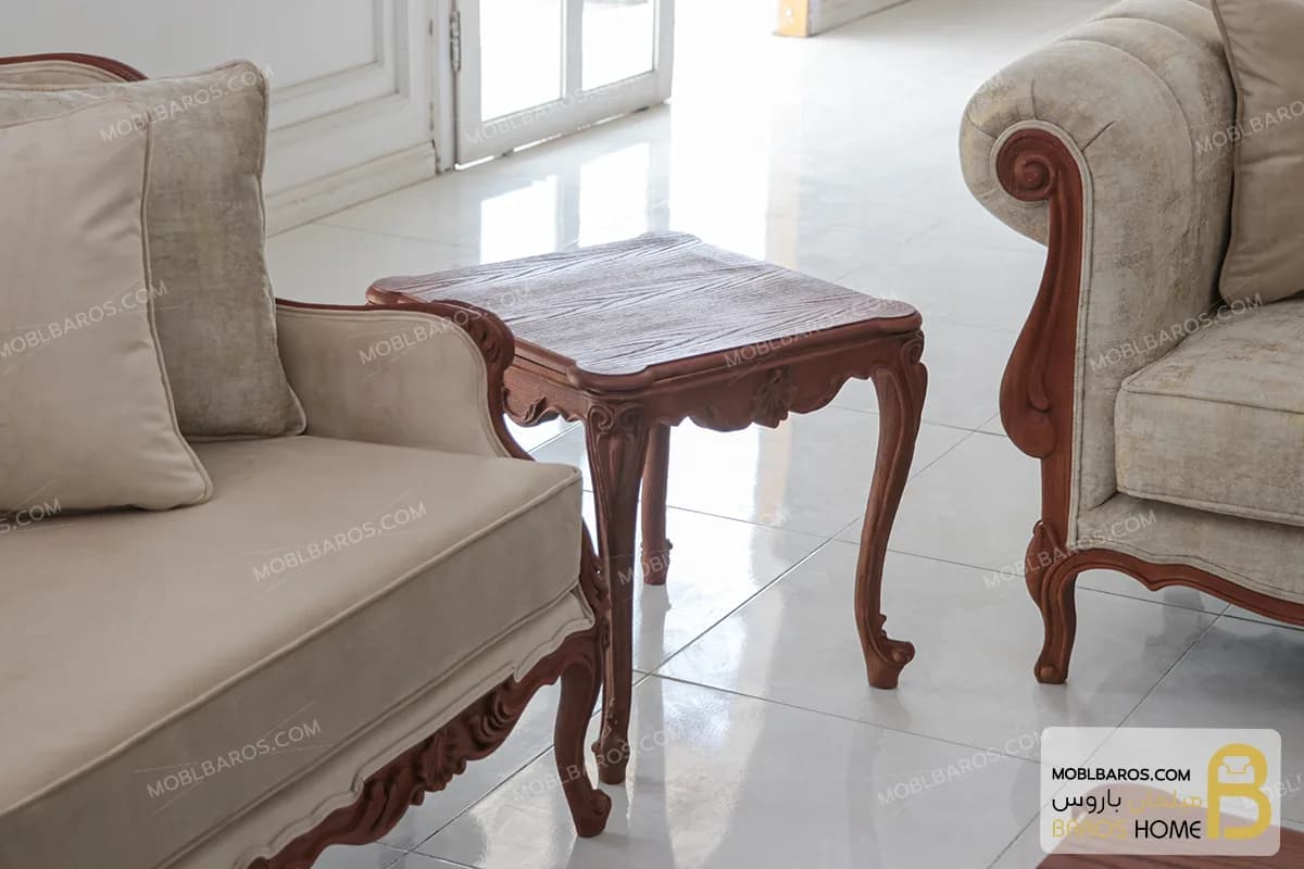 مبل کلاسیک رومینا و چستر نیکا — تصویر ۷