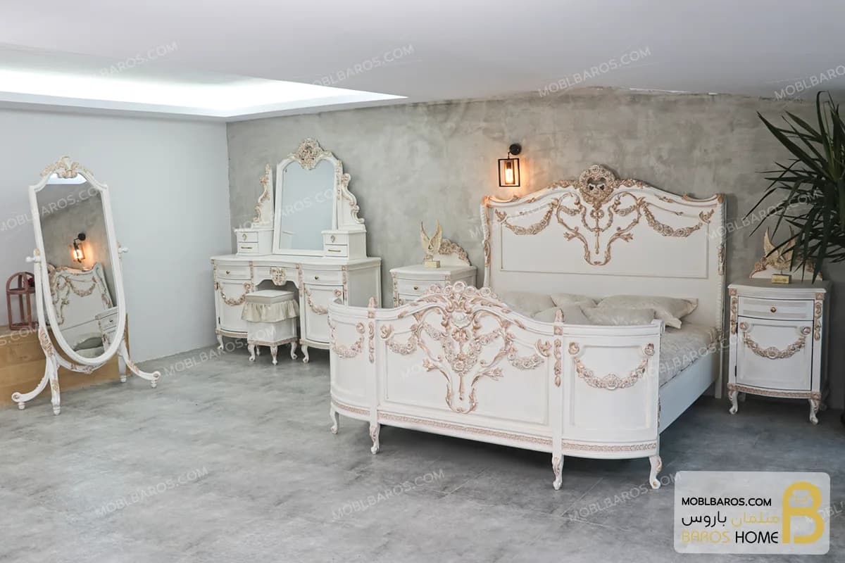 سرویس خواب عروس و داماد ژینوس