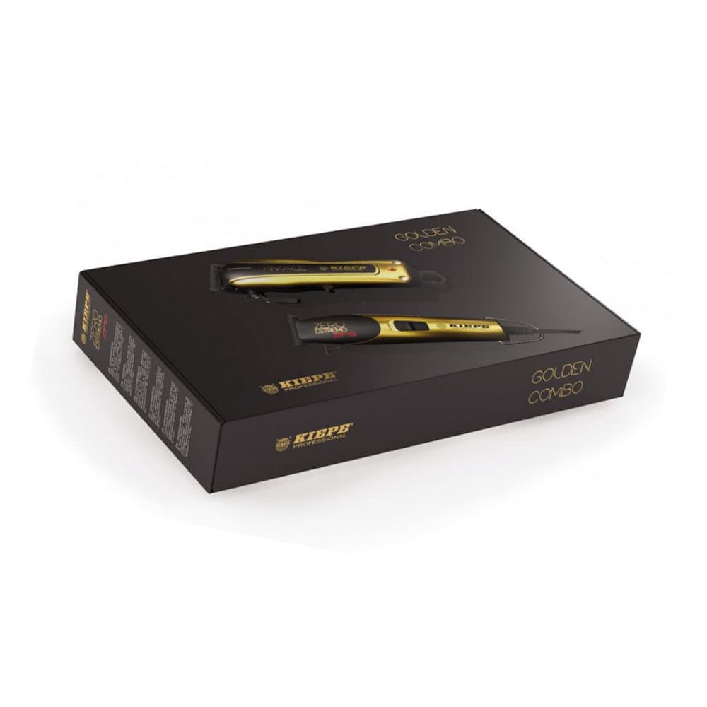 ست اصلاح کیپه شامل خط زن و ریش تراش Kiepe set golden combo — تصویر ۲