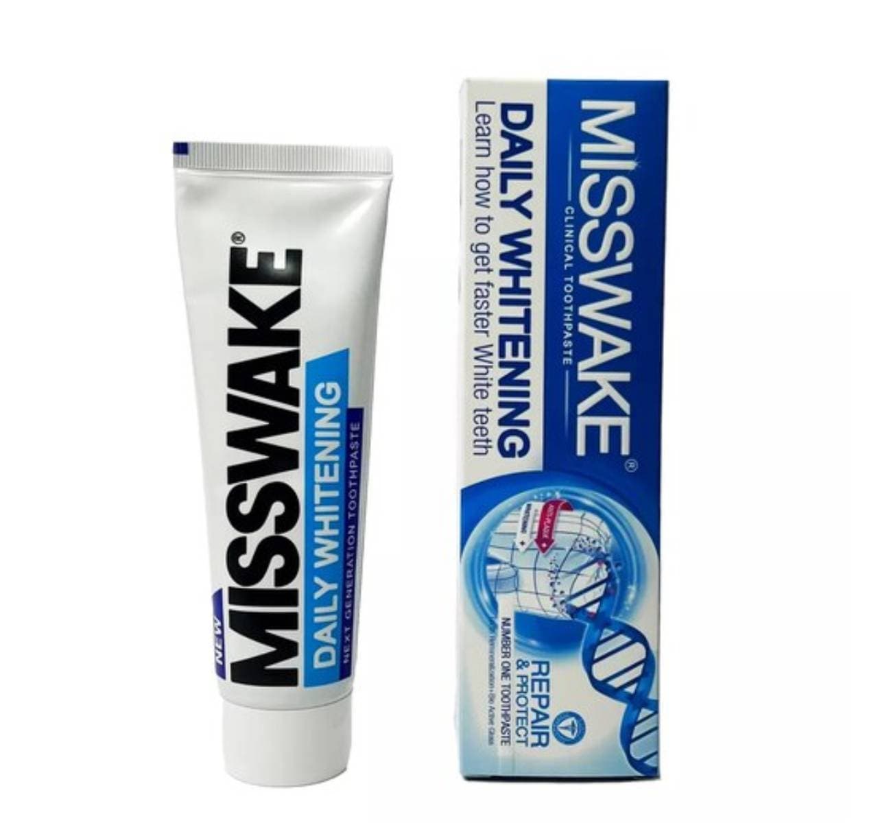 خمیر دندان دیلی وایتنینگ 100 میلی لیتر(Daily Whitening Toothpaste)Misswake