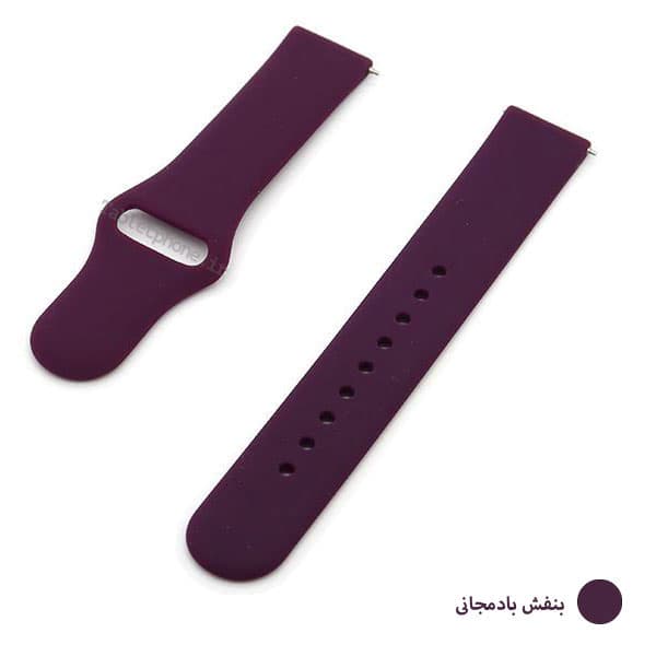 بند سیلیکونی ساعت آمازفیت GTR 3 Pro مدل دکمه‌ای — تصویر ۳