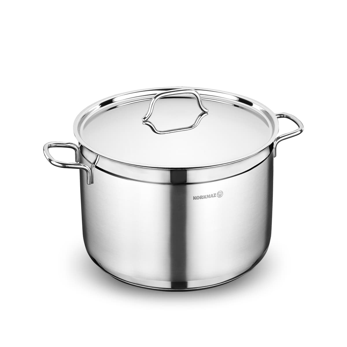 قابلمه گود 28*18 سانتیمتر 11.0 لیتر استیل مات آلفا کرکماز 1029