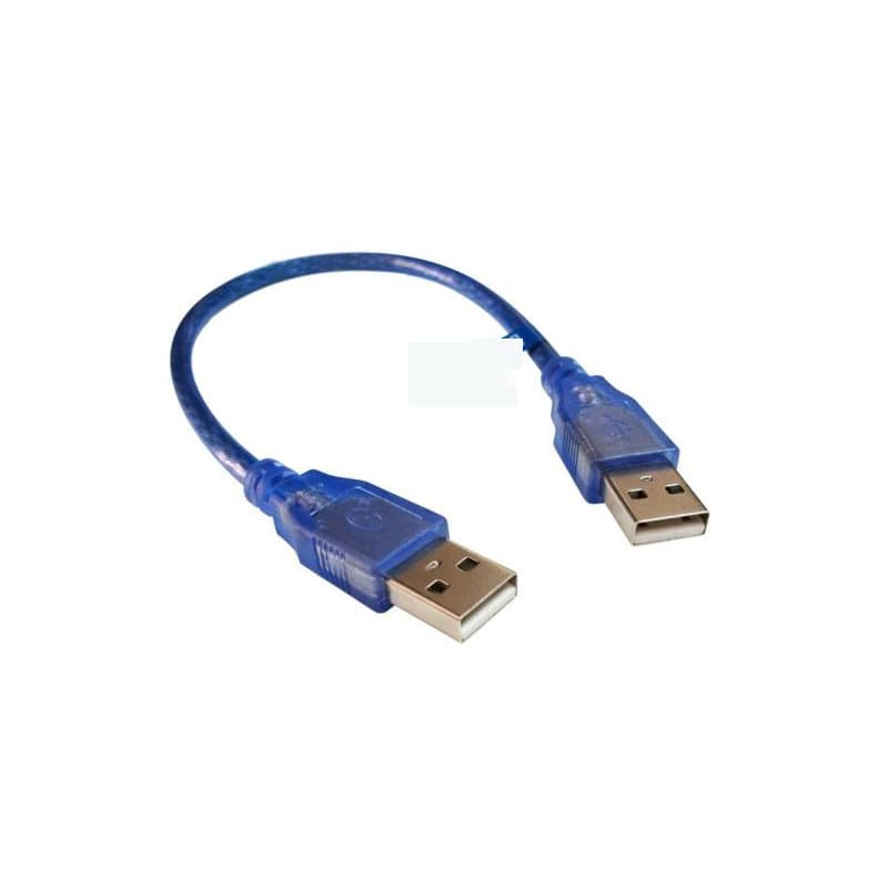 کابل 2 سر USB شیلد دار انزو مدل ENZO 30CM -کابل لینک