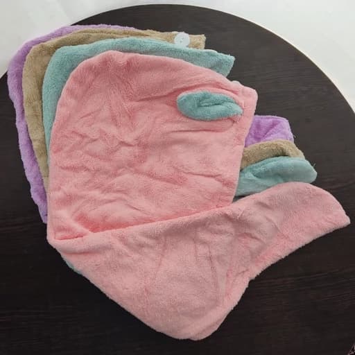 حوله سر دکمه دار ( کلاه حمام دکمه دار ) — تصویر ۷