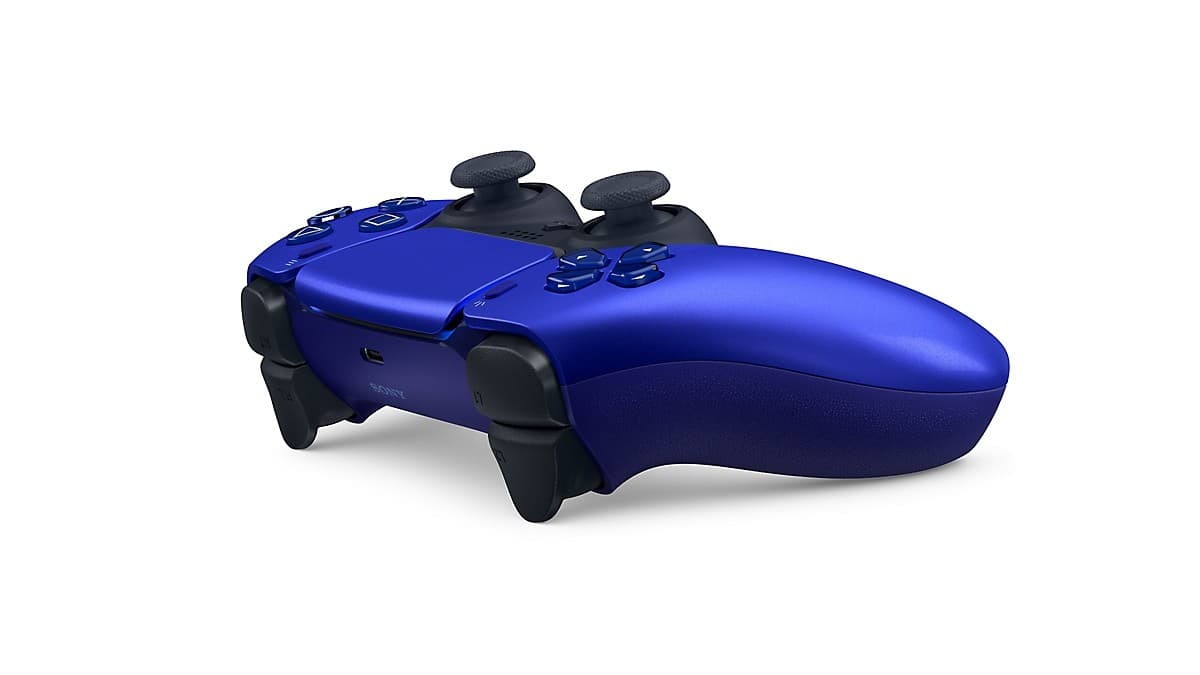 دسته بازی کنسول فایو رنگ آبی متالیک DualSense Cobalt blue — تصویر ۳