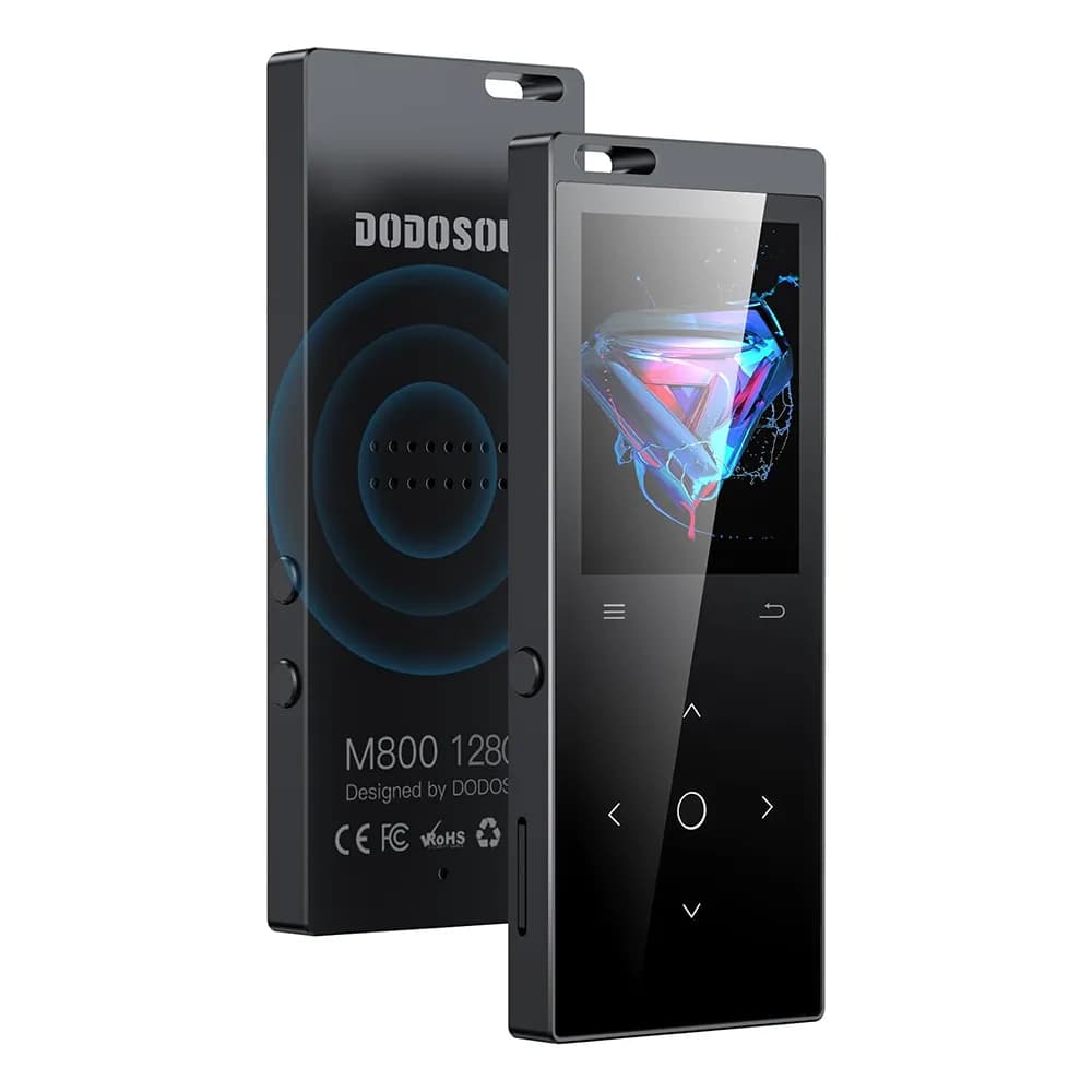MP3 پلیر با حافظه 64 گیگابایت و بلوتوث 5.2 برند DODOSOUL مدل M800-64G