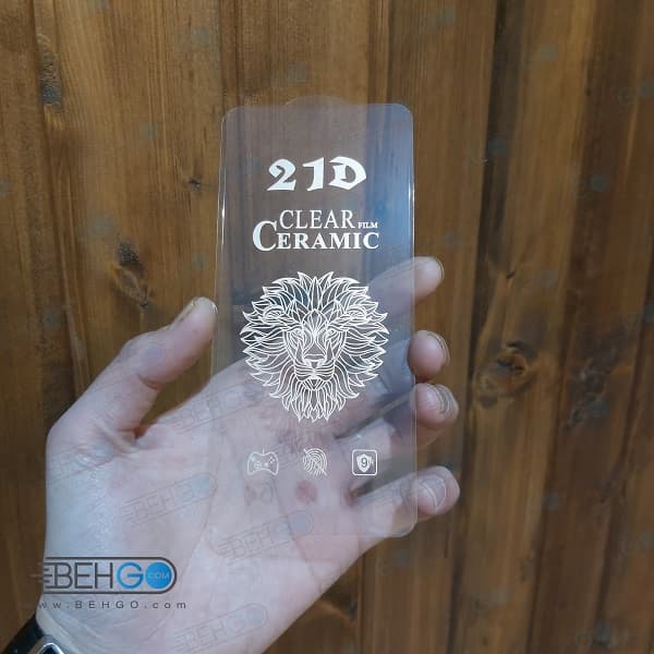 گلس شیائومی NOTE9S گلس نانو بدون حاشیه مدل 21D سرامیکی گوشی NOTE9S محافظ صفحه نمایش نشکن سرامیکی Original Nano Flexible Ceramic Full Coverage Screen Protector XIAOMI REDMI NOTE9S — تصویر ۲