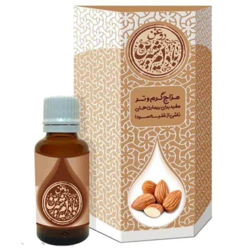 روغن بادام شیرین خالص طیبستان (30 سی سی)