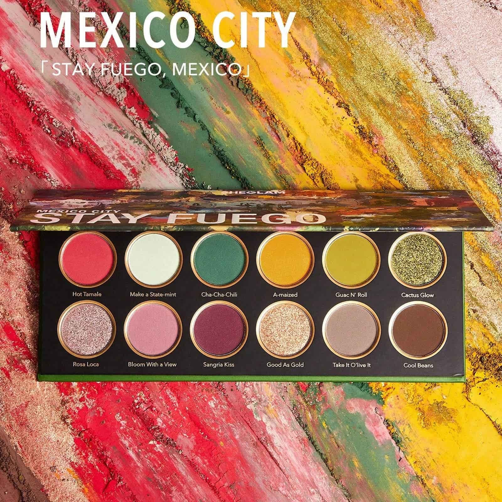 پالت سایه شیگلم مدل Stay Fuego Mexico💯 اصل — تصویر ۳