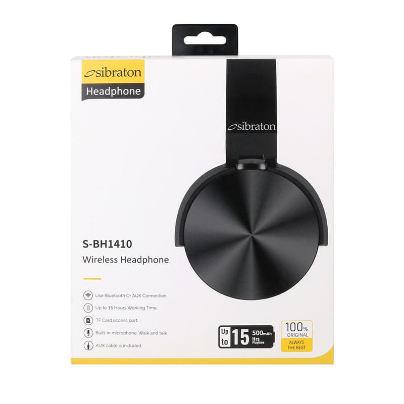 هدفون بیسیم سیبراتون بلوتوثی مدلsibraton s-bh1410