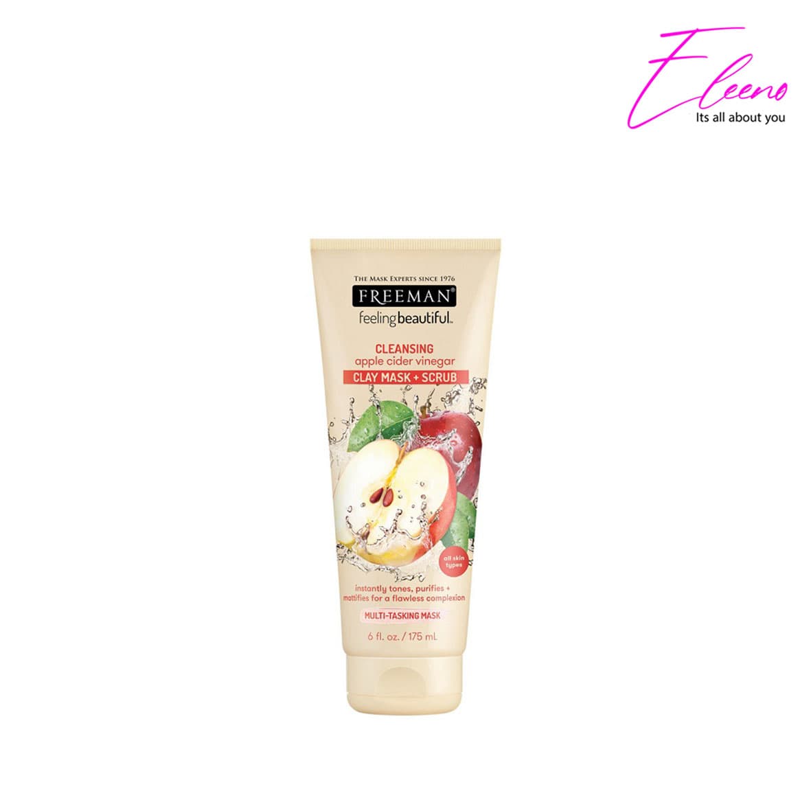 اسکراب سرکه سیب فریمن لایه بردار freeman Apple cider vinegar scrub