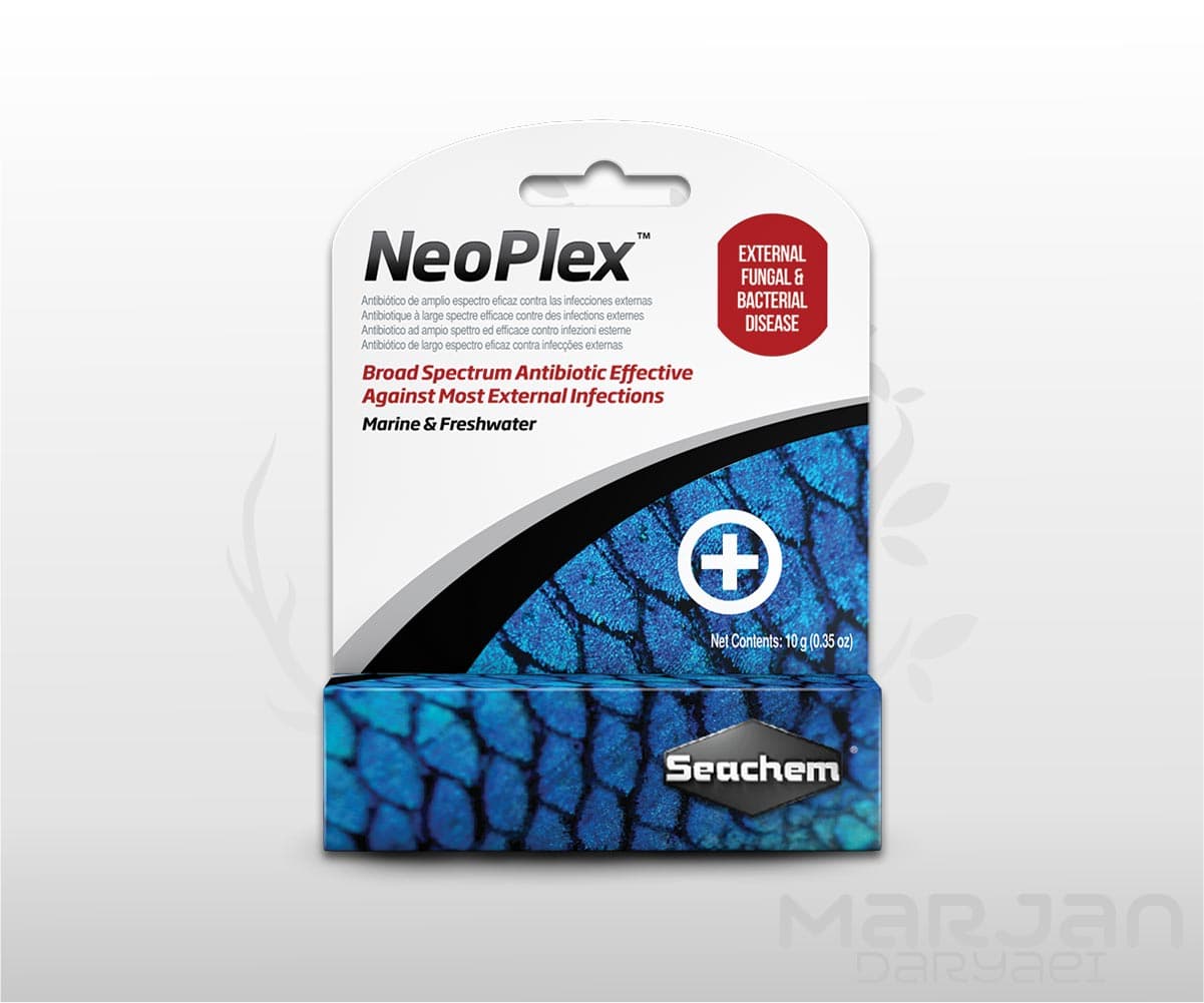 داروی آنتی بیوتیک سیچم NeoPlex برند Seachem (10 گرمی)