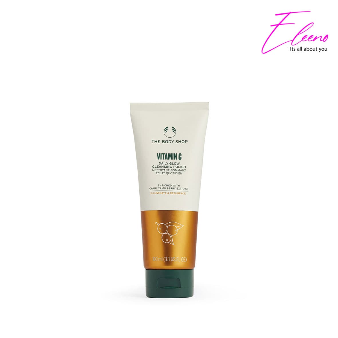 شوینده ویتامین C بادی شاپ روشن کننده و لایه بردار The Body Shop