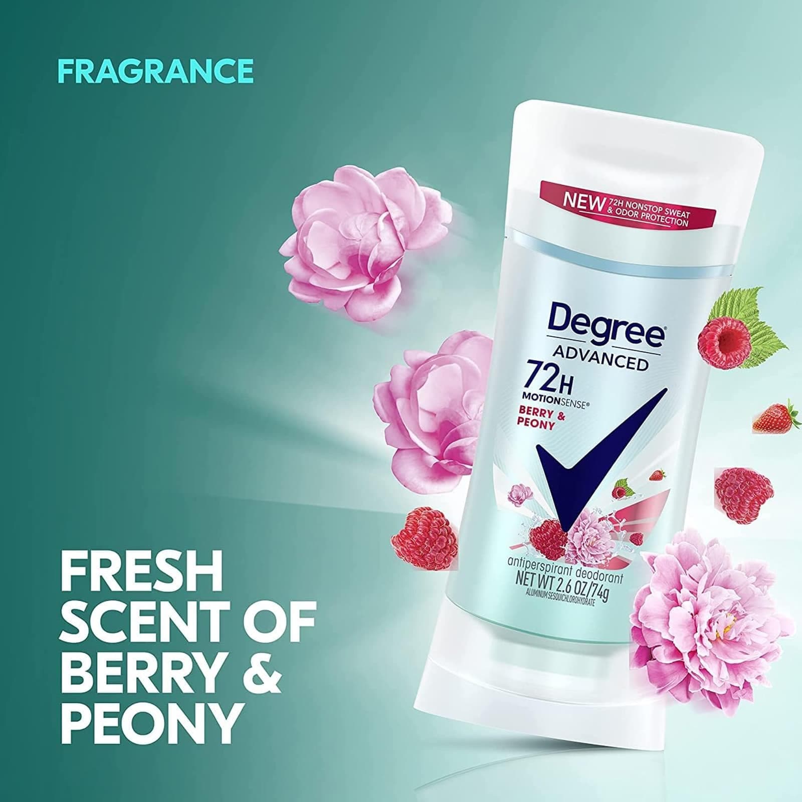 دئودورانت زنانه ضد تعریق دگری Berry Cool ✅ اصل انگلیس — تصویر ۳