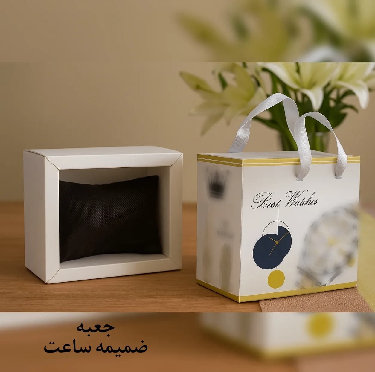 ست ساعت مچی عقربهای کوارتز زنانه و مردانه الگانس مدل کلاسیک اسپرت کد EG001 — تصویر ۲