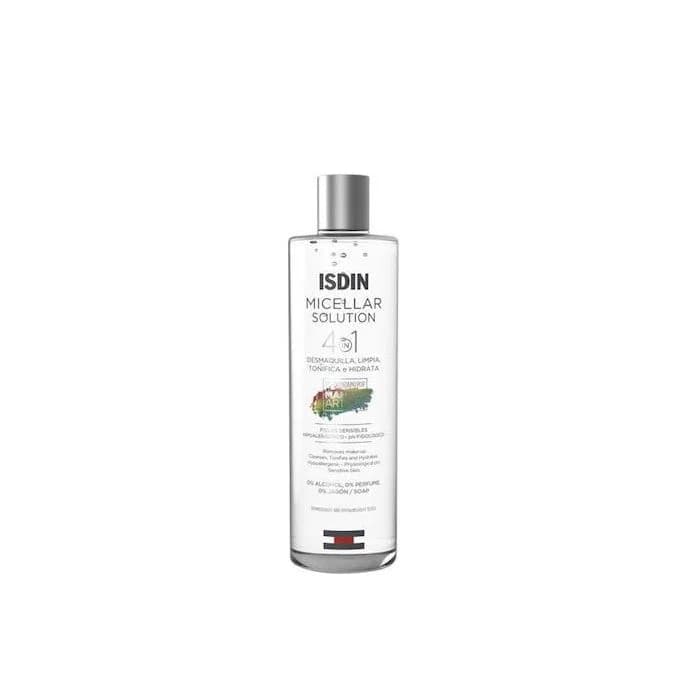 میسلار واتر ایزدین 4 در 1 پاک کننده و آبرسان Isdin Micellar Solution makeup