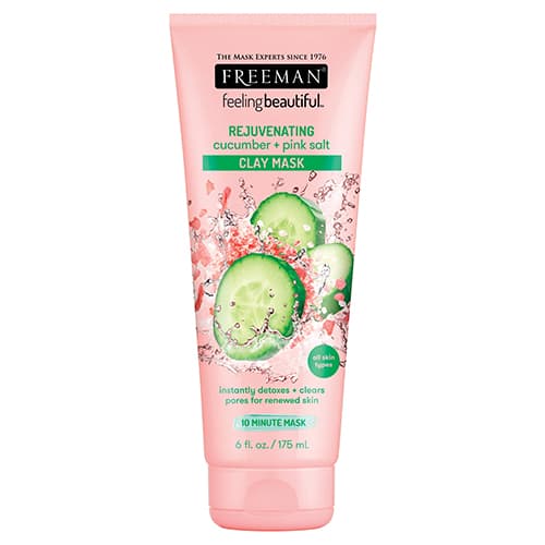 ماسک خیار و نمک صورتی فریمن Freeman Cucumber+Pink Salt — تصویر ۲