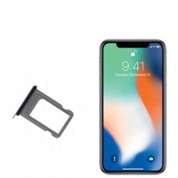 خشاب سیم کارت ایفون ایکس IPHONE X مشکی