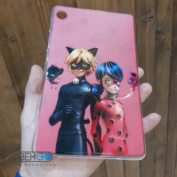 قاب تبلت هواوی t8 کاور تبلت هواوی میت پد تی 8 سایز 8 اینچ مدل طرح دار کارتونی کاور Animation cartoon Tablet Cover 8 inch HUAWEI MatePad T8 — تصویر ۵