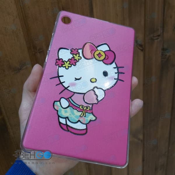 قاب تبلت هواوی t8 کاور تبلت هواوی میت پد تی 8 سایز 8 اینچ مدل طرح دار کارتونی کاور Animation cartoon Tablet Cover 8 inch HUAWEI MatePad T8 — تصویر ۷