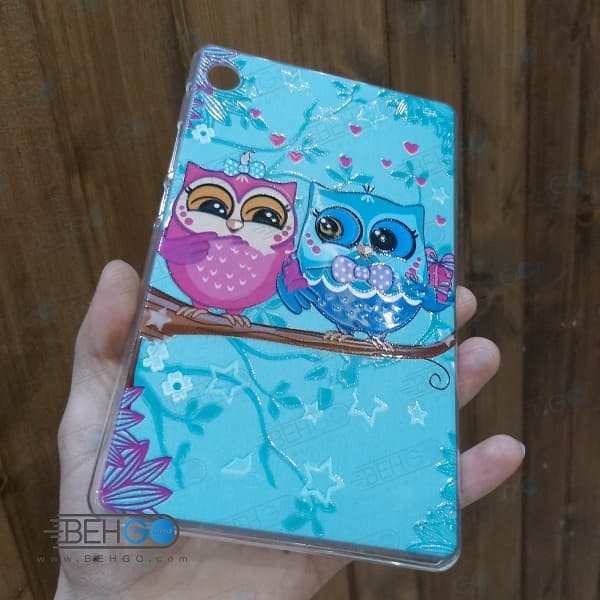 قاب تبلت هواوی t8 کاور تبلت هواوی میت پد تی 8 سایز 8 اینچ مدل طرح دار کارتونی کاور Animation cartoon Tablet Cover 8 inch HUAWEI MatePad T8 — تصویر ۲