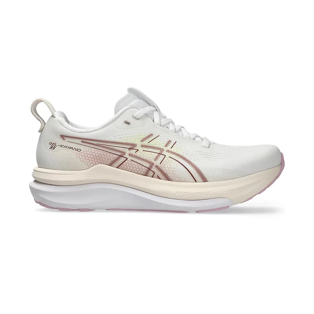 اسیکس ژل کایانو سفید شیری صورتی ASICS GEL