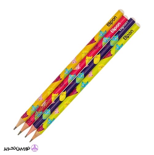 مداد مشکی فانتزی گرد willow (الیپون)