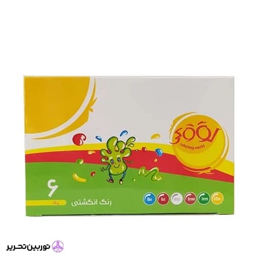 رنگ انگشتی 6رنگ لوکی