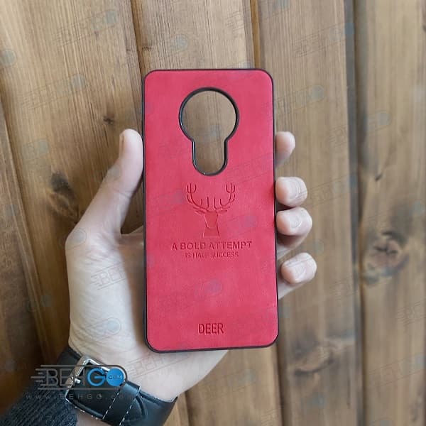 قاب گوشی نوکیا Nokia 6.2 کاور Nokia 7.2 گارد محافظ گلکسی نوکیا شش و دو مدل طرح گوزن قاب 7.2/Best Deer Case For Nokia 6.2 — تصویر ۳