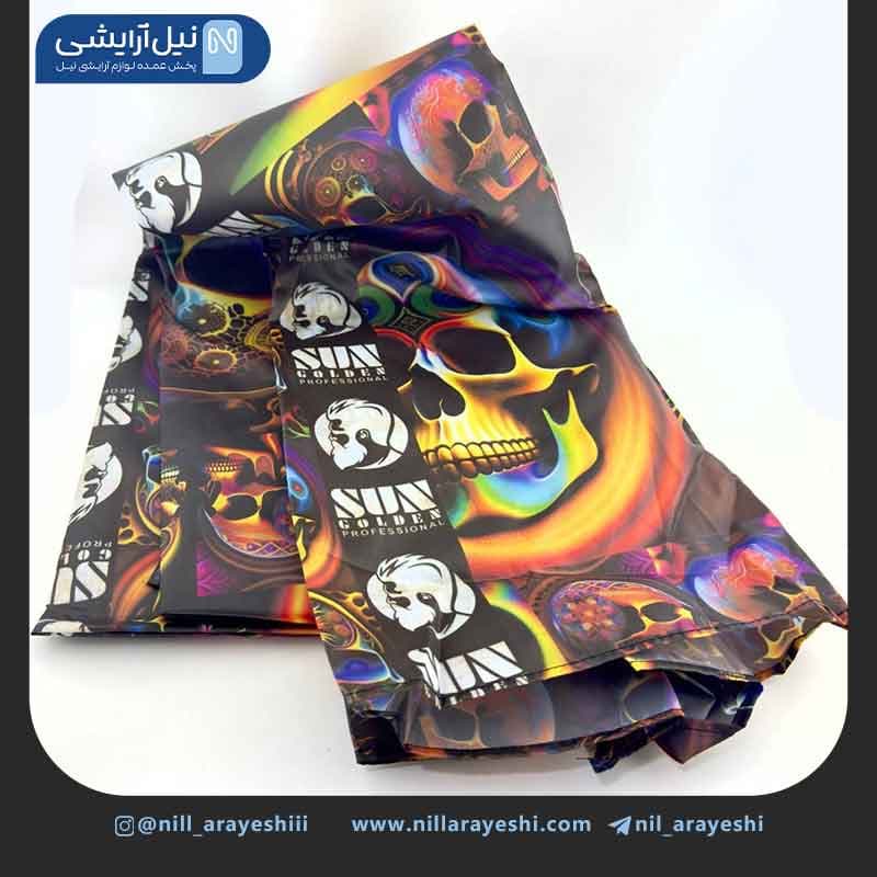 پیش بند مشتری طرح دار دو متری سان گلدن