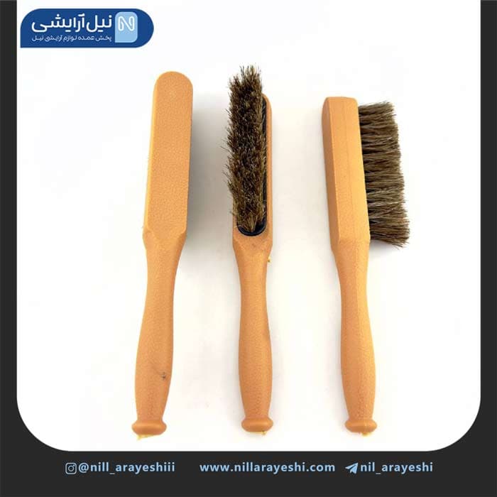 برس فید دسته پلاستیکی الیاف مویی — تصویر ۳