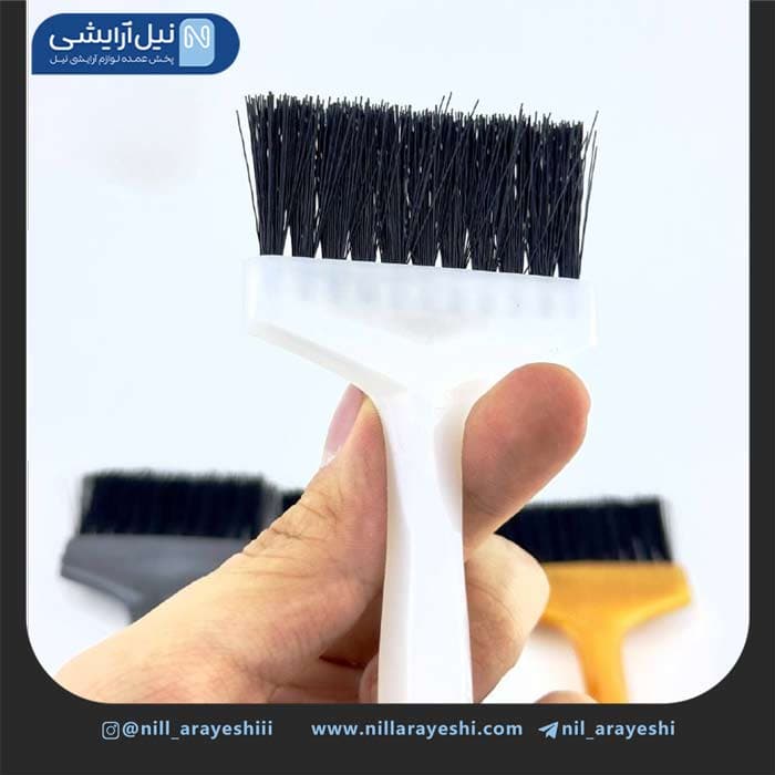 قلم رنگ مو دسته شش ضلعی سان گلدن — تصویر ۳