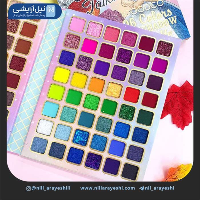 پالت سایه کتابی 96 رنگ‌ آلیس آیگودکو کد lk2817 — تصویر ۲