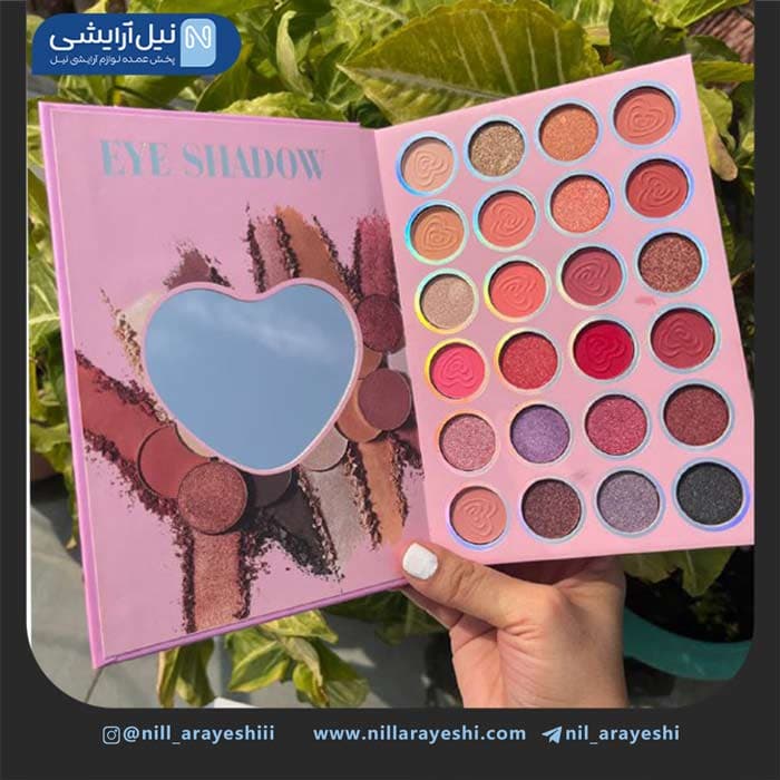 پالت کتابی ورقه ای چند کاره 43 رنگ طرح دختر آیگود کو کد lk5158 — تصویر ۴