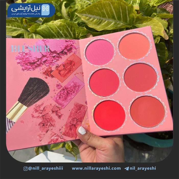 پالت کتابی ورقه ای چند کاره 43 رنگ طرح دختر آیگود کو کد lk5158 — تصویر ۵