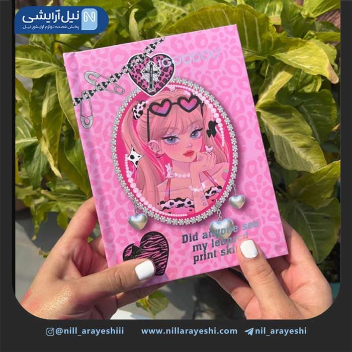 پالت کتابی ورقه ای چند کاره 43 رنگ طرح دختر آیگود کو کد lk5158 — تصویر ۶