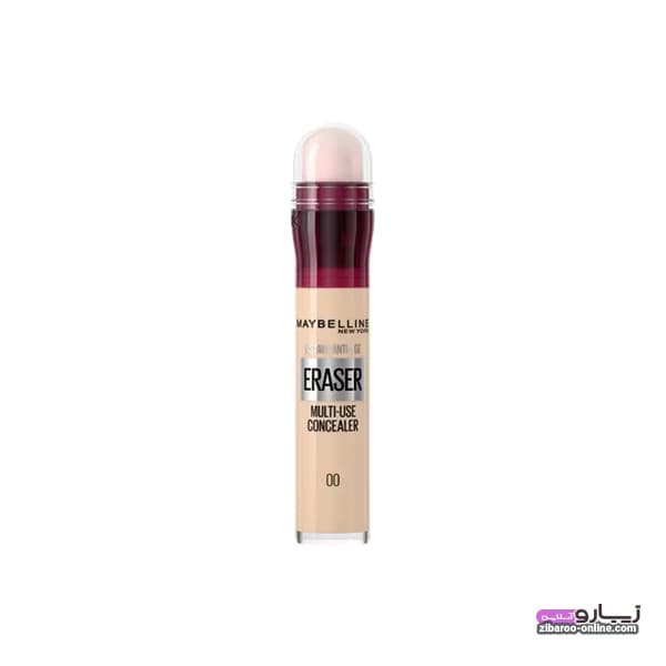کانسیلر میبلین MAYBELLINE ERASER IVORY شماره 00 حجم6.8ml اصل