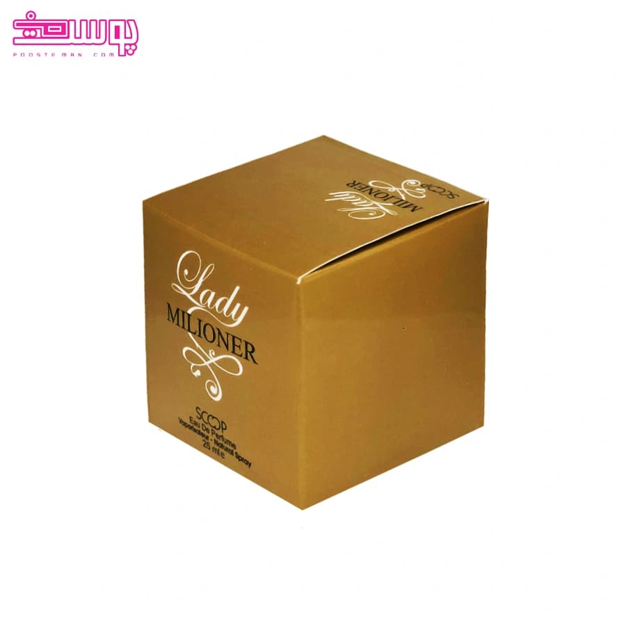 عطر لیدی میلیونر اسکوپ حجم 25ml — تصویر ۳