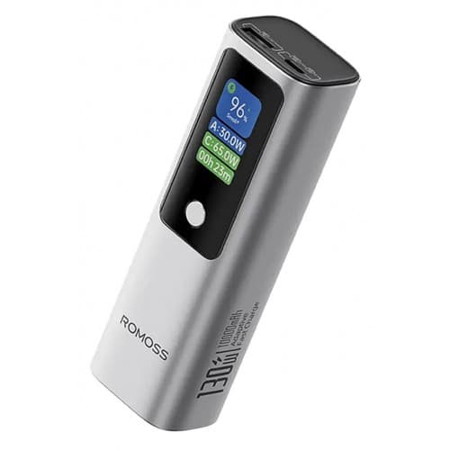 پاوربانک 10000 میلی آمپر ROMOSS فست شارژ 130وات مدل PPU10-128 — تصویر ۲