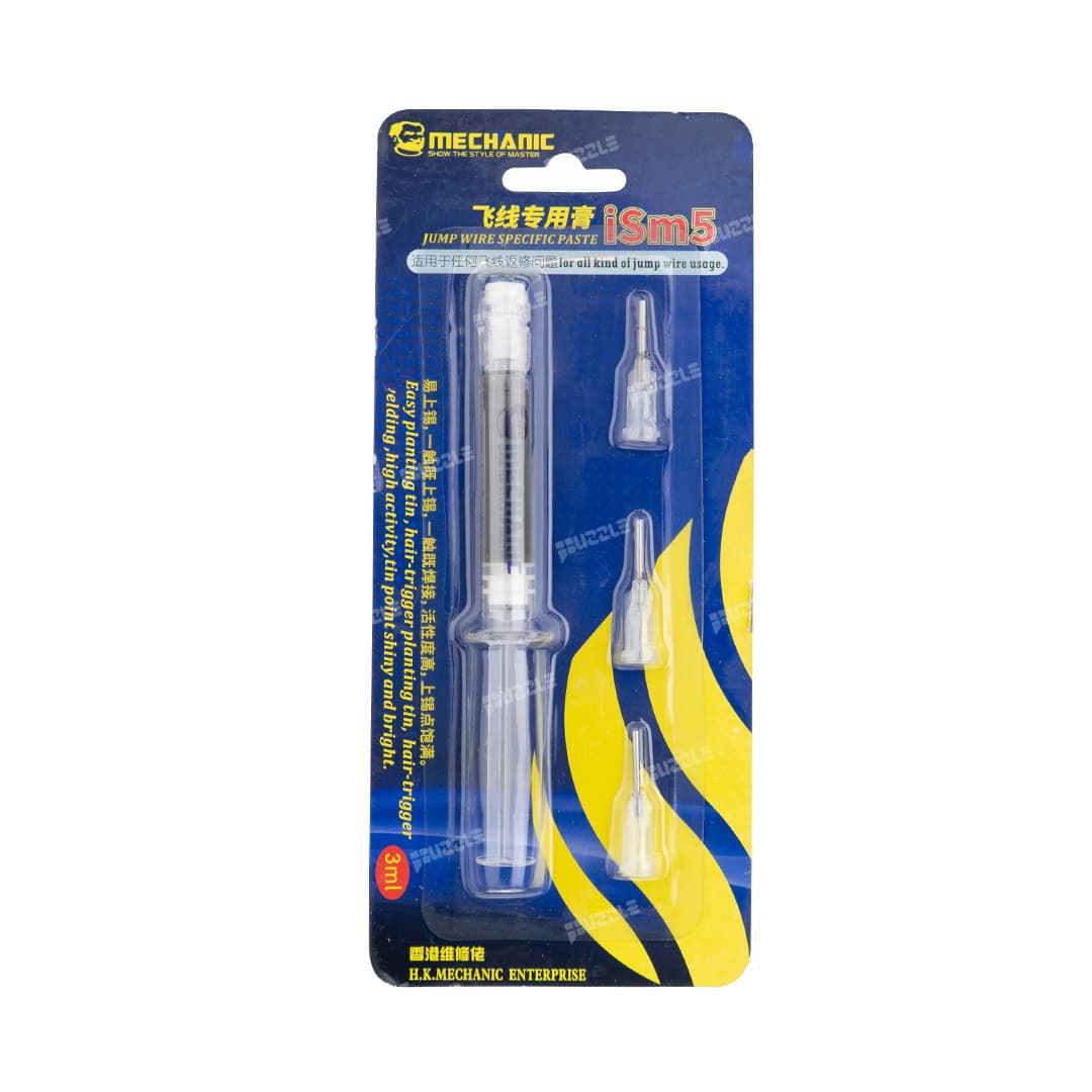 خمیر قلع سرنگی مکانیک مدل Mechanic iSm5 3ml