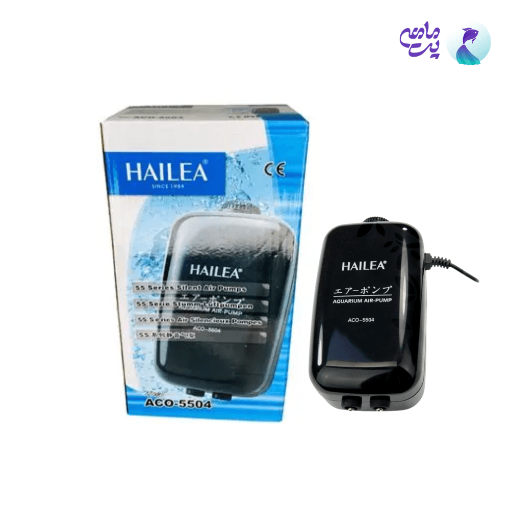 پمپ هوای آکواریوم هایلا مدل ACO-5504 — تصویر ۲