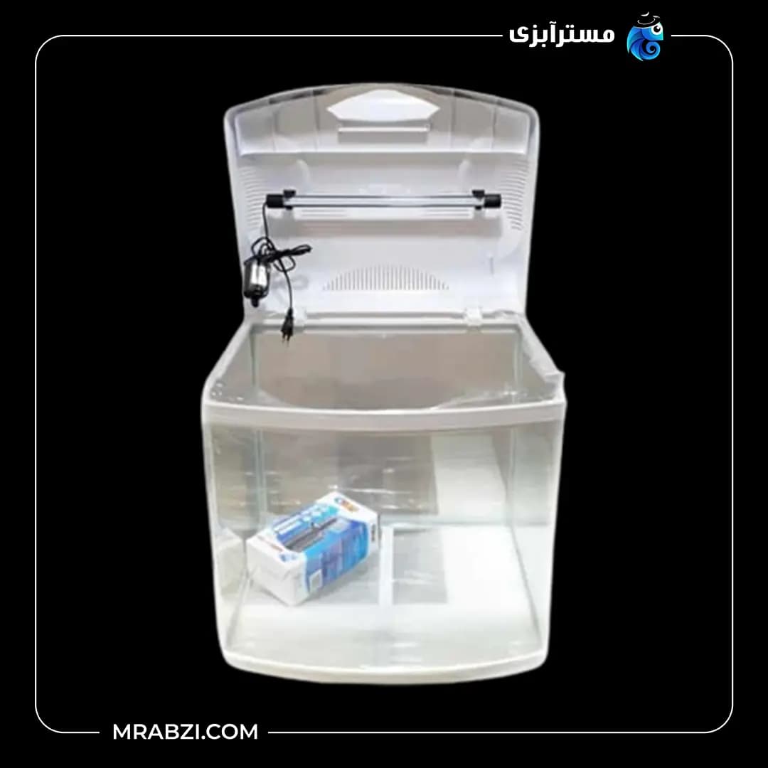 آکواریوم دلسا مدل L-470B با پایه — تصویر ۲