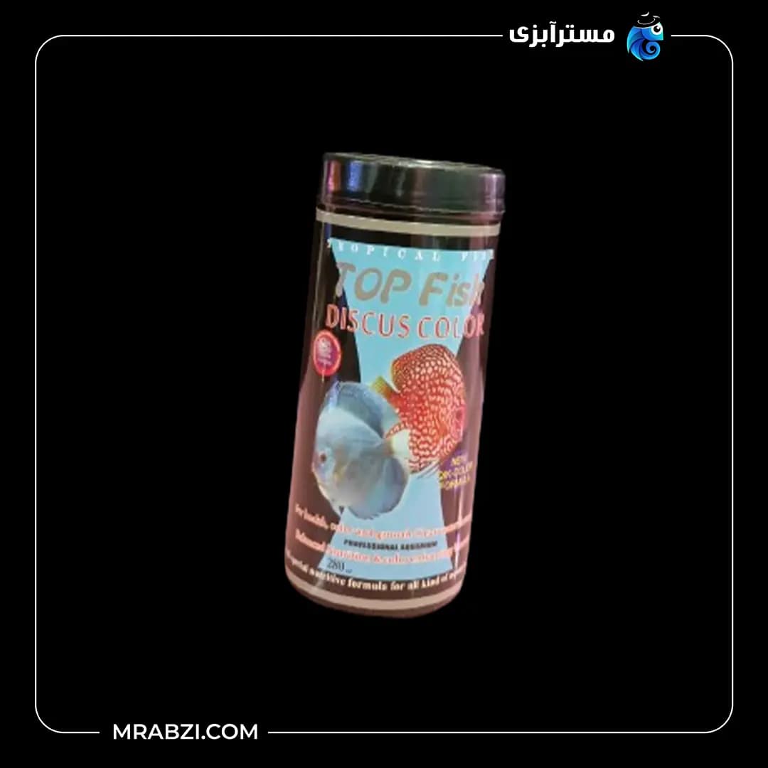 غذای ماهی تاپ فیش مدل دیسکس کالر وزن 147 گرم