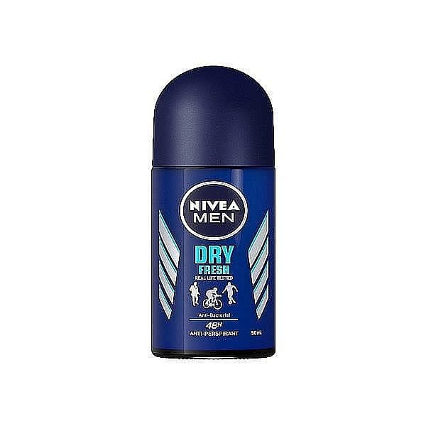 مام رول نیوا NIVEA DRY FRESH مردانه حجم50ml دو لیبل-اصل