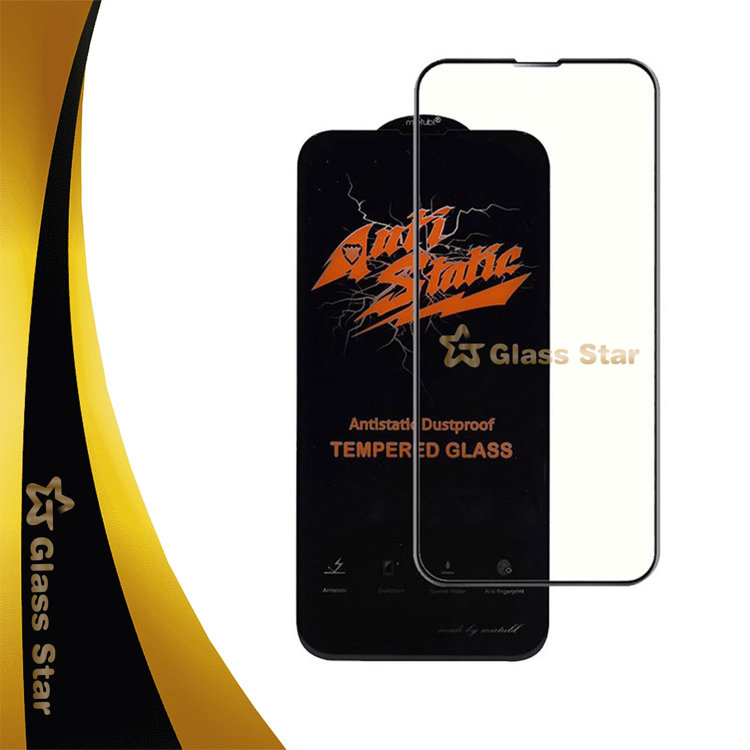 محافظ صفحه نمایش آنتی استاتیک گلس استار مدل ANTIDUSTS مناسب برای گوشی موبایل شیائومی Redmi Note 13 Pro — تصویر ۳
