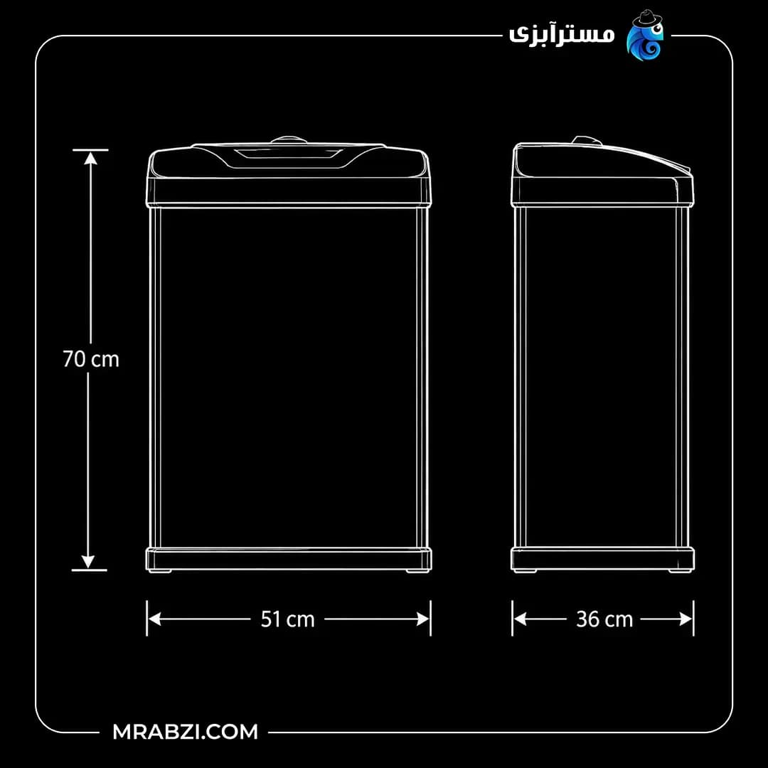آکواریوم مدل BT-500H آکوا — تصویر ۲