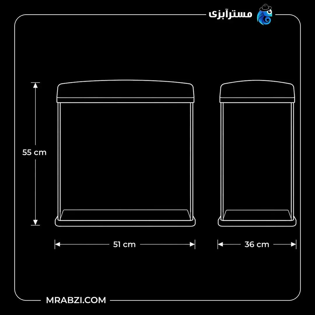 آکواریوم آکوا مدل BT-500 — تصویر ۳